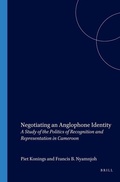 Cover: Negotiating an Anglophone Identity - Brill