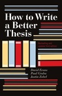 Cover: How to Write a Better Thesis - Melbourne University Press
