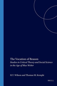 Enlarge image Cover: The Vocation of Reason - Brill