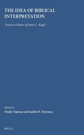 Cover: The Idea of Biblical Interpretation - Brill
