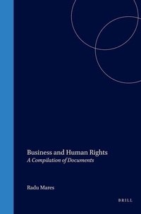 Enlarge image Cover: Business and Human Rights - Martinus Nijhoff