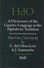 Cover: A Dictionary of the Ugaritic Language in the Alphabetic Tradition (2 vols) - Brill
