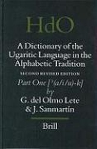 Enlarge image Cover: A Dictionary of the Ugaritic Language in the Alphabetic Tradition (2 vols) - Brill