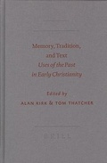 Cover: Memory, Tradition, and Text - Brill