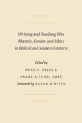 Cover: Writing and Reading War - Brill