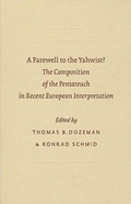 Cover: A Farewell to the Yahwist? - Brill