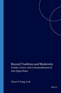 Cover: Beyond Tradition and Modernity - Brill