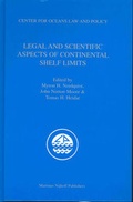 Cover: Legal and Scientific Aspects of Continental Shelf Limits - Martinus Nijhoff