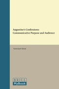 Cover: Augustine's Confessions - Brill