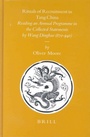 Cover: Rituals of Recruitment in Tang China - Brill