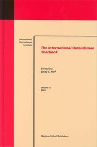 Abbildung von: The International Ombudsman Yearbook, Volume 6 (2002) - Martinus Nijhoff