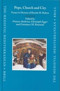 Cover: Pope, Church and City - Brill