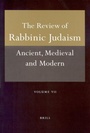 Cover: Review of Rabbinic Judaism, Volume 7 (2004) - Brill