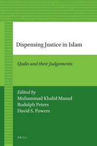 Enlarge image Cover: Dispensing Justice in Islam - Brill