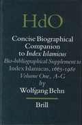Cover: Concise Biographical Companion to Index Islamicus - Brill