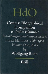 Enlarge image Cover: Concise Biographical Companion to Index Islamicus - Brill