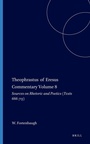 Cover: Theophrastus of Eresus Commentary Volume 8 - Brill