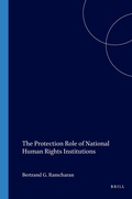 Cover: The Protection Role of National Human Rights Institutions - Martinus Nijhoff