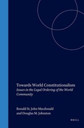 Cover: Towards World Constitutionalism - Martinus Nijhoff