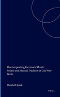 Cover: Recomposing German Music - Brill