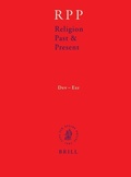 Cover: Religion Past and Present, Volume 4 (Dev-Ezr) - Brill