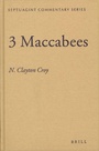 Cover: 3 Maccabees - Brill