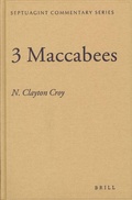 Cover: 3 Maccabees - Brill