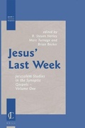 Cover: Jesus' Last Week - Brill