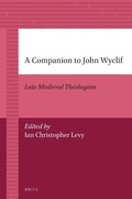 Cover: A Companion to John Wyclif - Brill