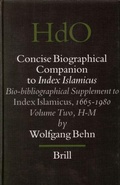 Cover: Concise Biographical Companion to Index Islamicus - Brill