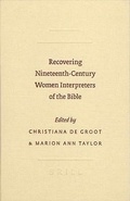 Cover: Recovering Nineteenth-Century Women Interpreters of the Bible - Brill