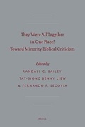 Cover: They Were All Together in One Place? Toward Minority Biblical Criticism - Brill