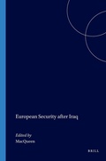 Cover: European Security after Iraq - Brill