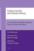 Cover: Studies in Jewish and Christian History (2 vols.) - Brill