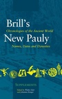 Cover: Chronologies of the Ancient World - Brill
