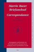 Cover: Martin Bucer Briefwechsel/Correspondance: Band VI (Mai - Oktober 1531) - Brill