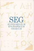 Cover: Supplementum Epigraphicum Graecum, Volume LII (2002) - Brill