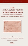 Cover: The Corpus Iuris Civilis in the Middle Ages - Brill
