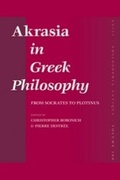 Cover: Akrasia in Greek Philosophy - Brill