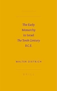 Enlarge image Cover: The Early Monarchy in Israel - Brill