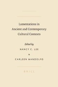 Cover: Lamentations in Ancient and Contemporary Cultural Contexts - Brill