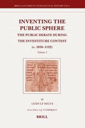 Cover: Inventing the Public Sphere (2 Vols.) - Brill