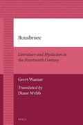 Cover: Ruusbroec - Brill