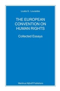 Cover: The European Convention on Human Rights - Martinus Nijhoff