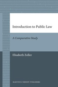 Cover: Introduction to Public Law - Martinus Nijhoff