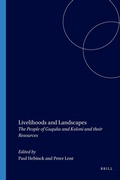Cover: Livelihoods and Landscapes - Brill
