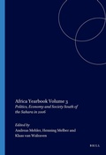 Cover: Africa Yearbook Volume 3 - Brill
