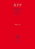 Cover: Religion Past and Present, Volume 11 (Reg-Sie) - Brill