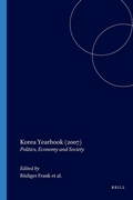 Cover: Korea Yearbook (2007) - Brill