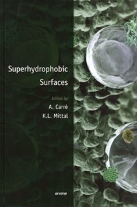 Abbildung von: Superhydrophobic Surfaces - VSP International Science Publishers